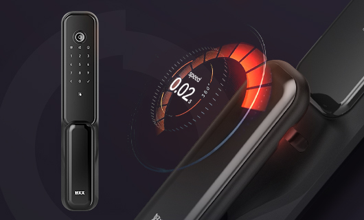 必一运动智能锁V65 | 让开门，更快一步